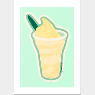 Dole Whip Float Posters and Art